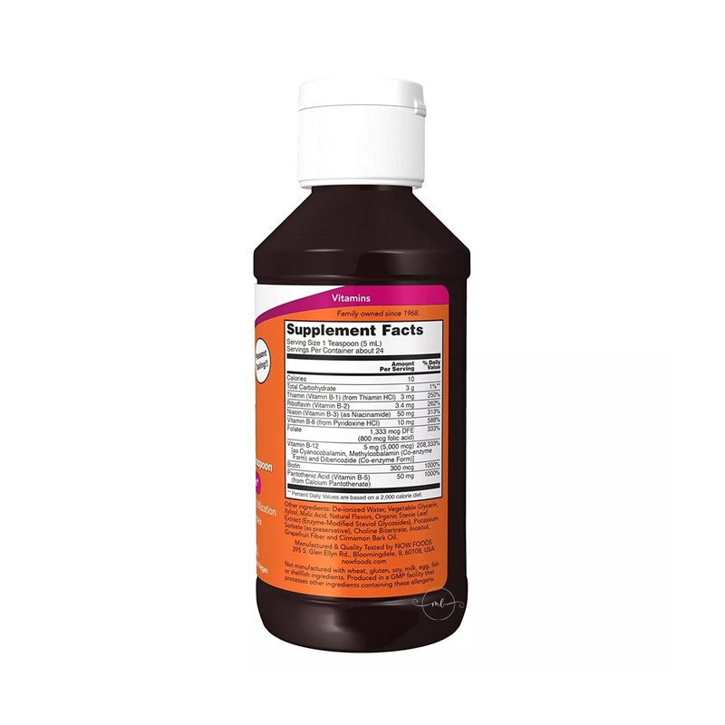 Now Foods B-12 Ultra Liquid B complex liquid – 118 ml