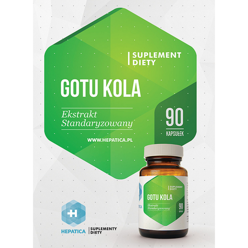 Complément Alimentaire Hepatica Gotu Kola - 90 Capsules - Neuf Scellé