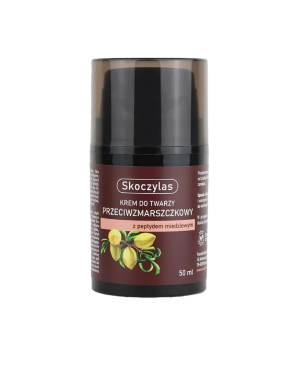 Skoczylas New ANTI-WRINKLE face cream with copper peptide, 50 ml