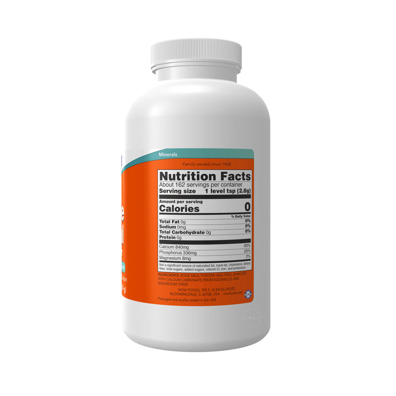NOW Foods Bone Meal Powder  - 454 grams