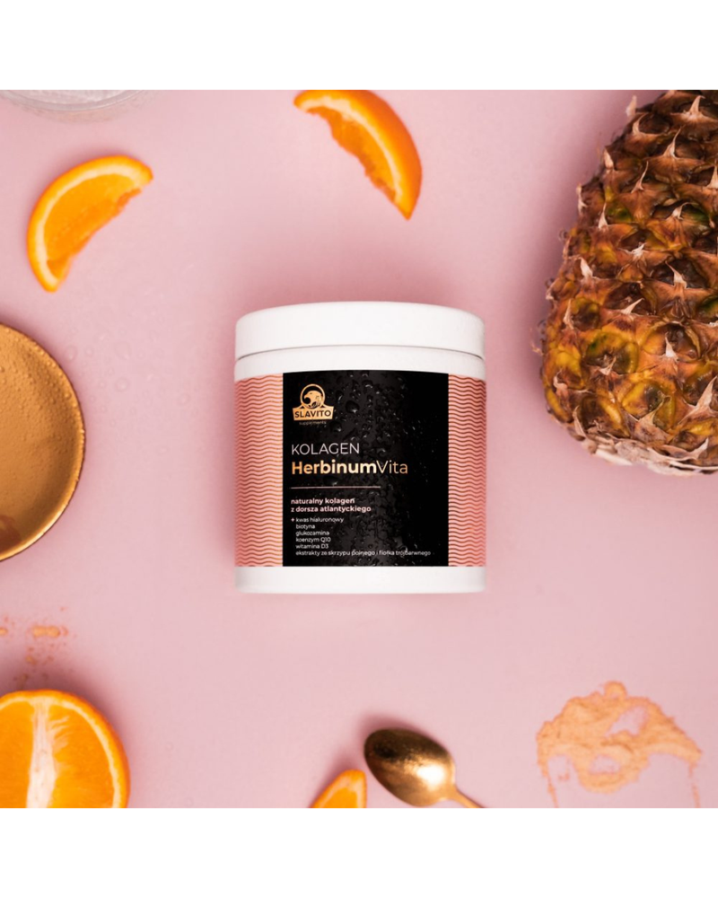 SLAVITO HerbinumVita Collagen, 300 g - recommended by Dr H. Czerniak