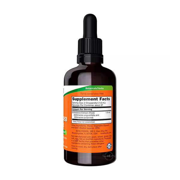 Now Foods ECHINACEA in drops Purple coneflower 59 ml