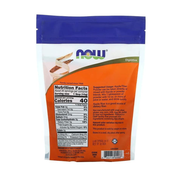NOW Foods Apple Fiber  - 340 grams