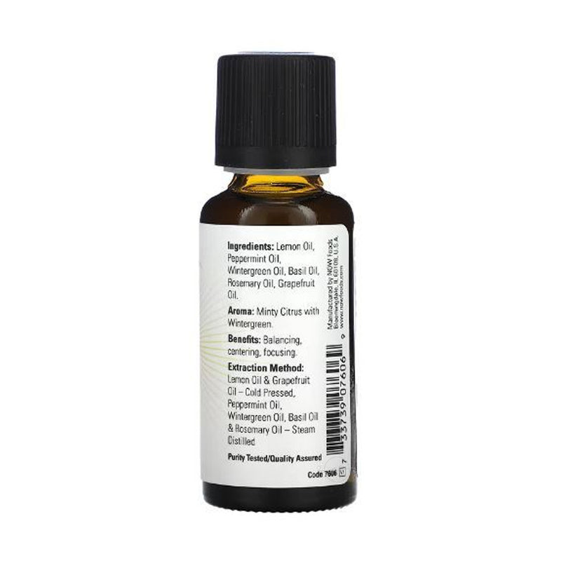 NOW Foods Essential Oil, Mental Focus Oil  - 30 ml.
