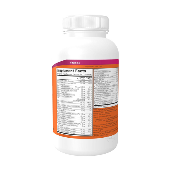 Now Foods SPECIAL TWO multivitamin, 240 vegetarian capsules