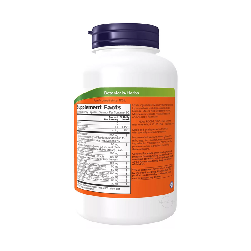 Now Foods  Liver Refresh 180 vegetarian capsules