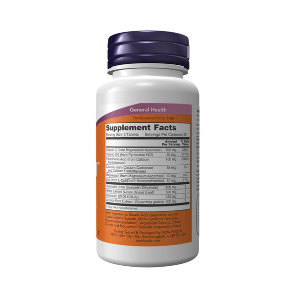 NOW Foods Respir-All, Allergy  - 60 tablets