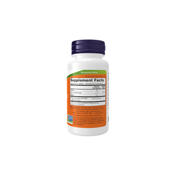 Now Foods Chlorella 1000 mg / 60 vegetarian tablets