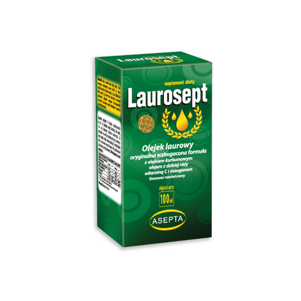 Asepta Laurosept Bay Laurel Oil Turmeric, 100ml