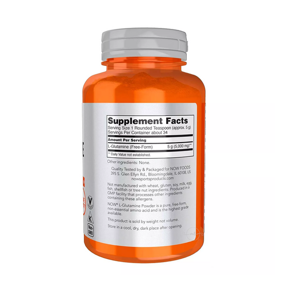 Now Foods L-Glutamine powder 5000mg/170g
