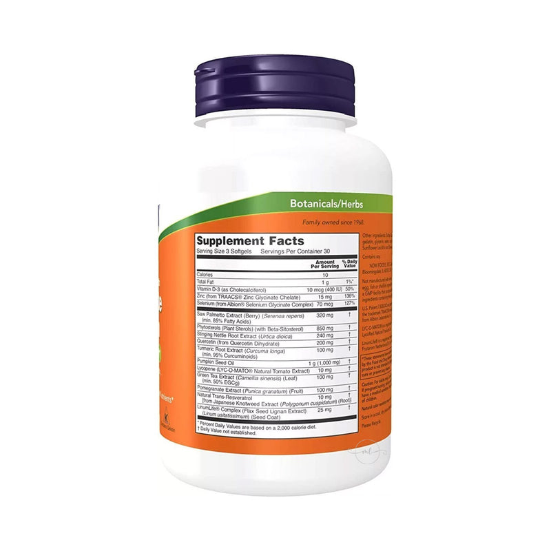 NOW Foods Prostate Health Clinical Strength  - 180 softgels