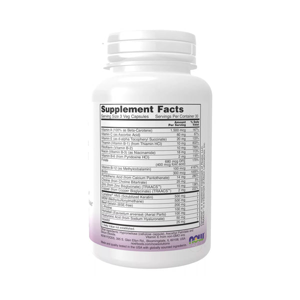 NOW Foods Hair, Skin & Nails  - 90 vcaps
