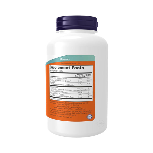 NOW Foods Silica Complex with Horsetail Extract  - 180 tablets