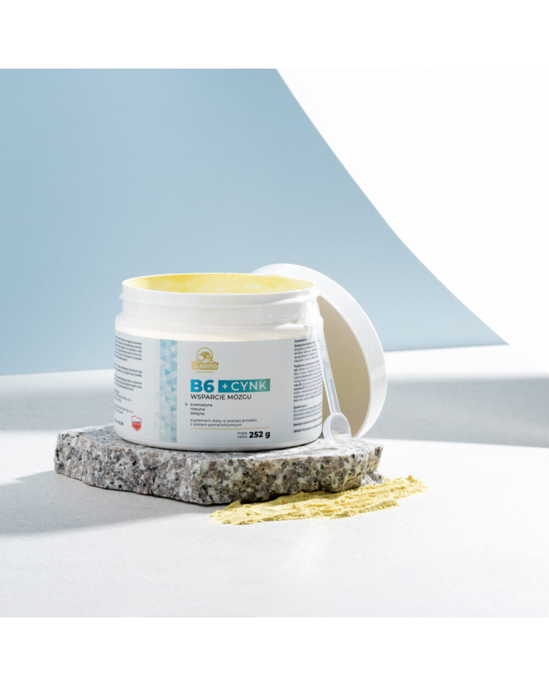 SLAVITO Slavito B6 + Zinc, 252 g - recommended by Dr H. Czerniak