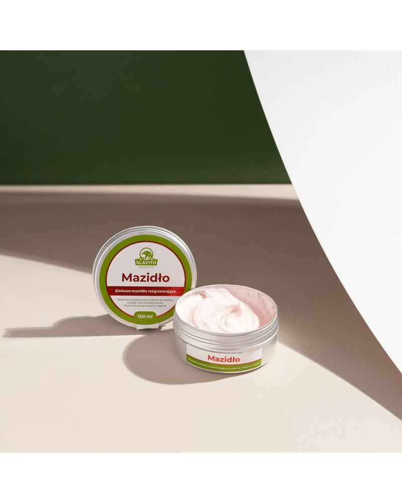 Slavito Herbal Warming Ointment, 150 ml- recommended by Dr H. Czerniak