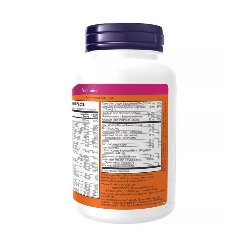 Now Foods ADAM™ – multivitamin for Him 90 capsules