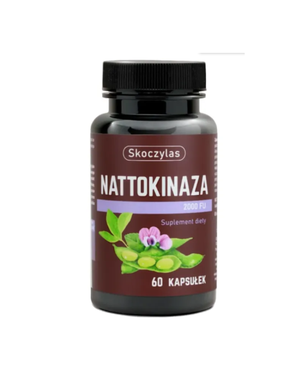 Skoczylas New NATTOKINASE 2000 FU,  60 capsules