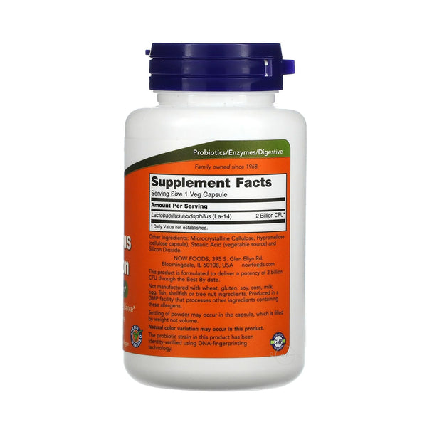 NOW Foods Acidophilus Two Billion  - 100 vcaps