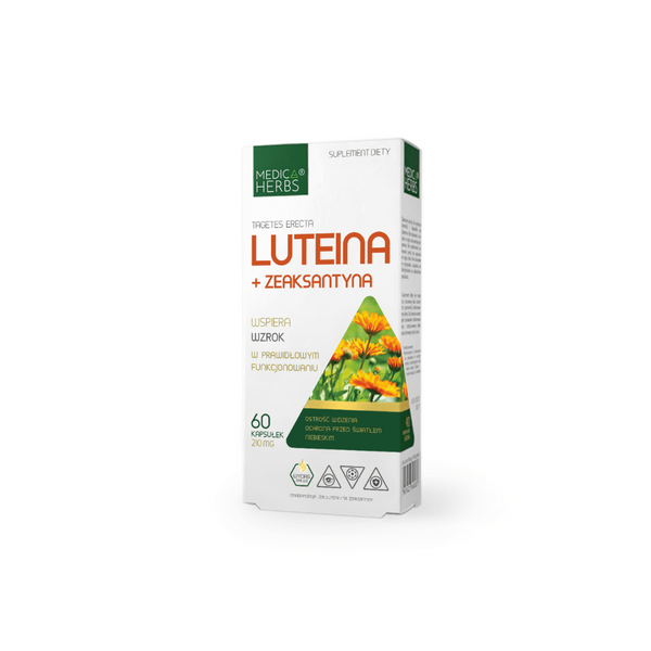 Medica Herbs Lutein + Zeaxanthin, 60 capsules