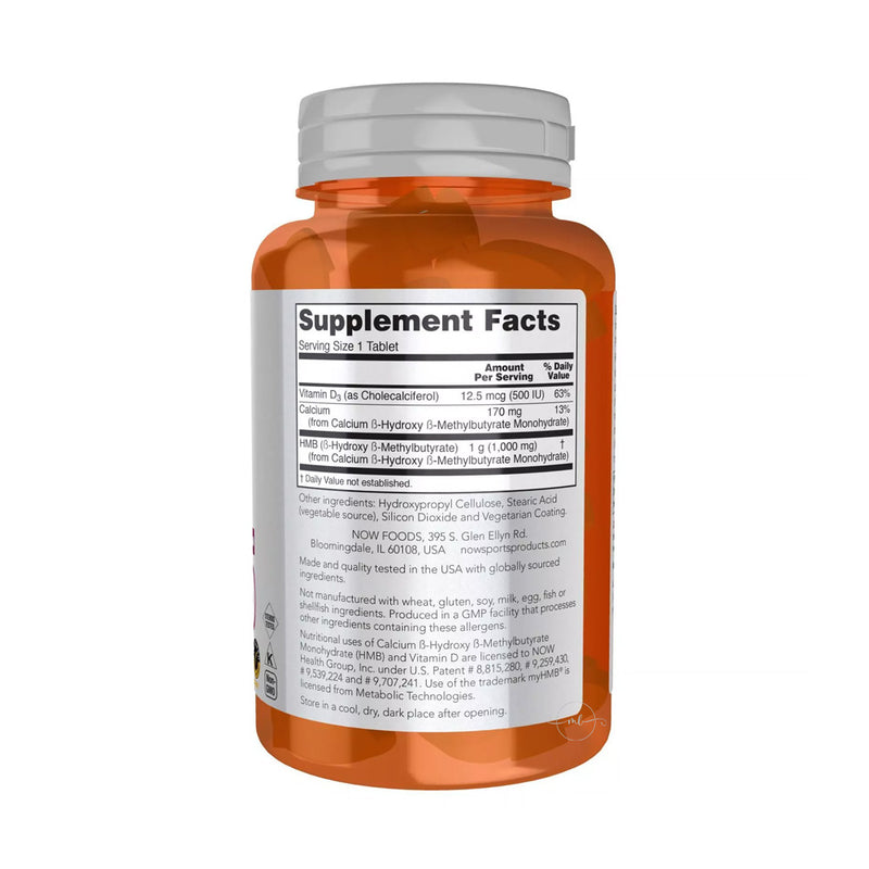 NOW Foods HMB - 1000mg  - 90 tablets