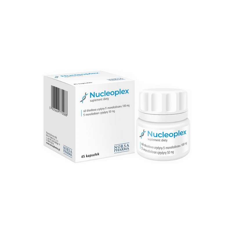 Norsa Pharma Nucleoplex Nucleic Acids, 45 capsules