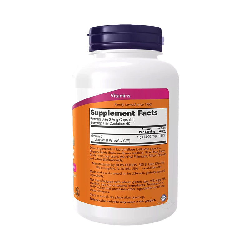NOW Foods Liposomal Vitamin C  - 120 vcaps