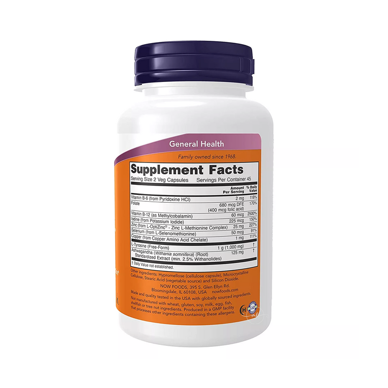 Now Foods Thyroid Energy 90 capsules