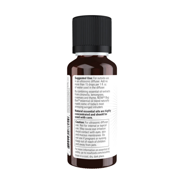 NOW Foods Essential Oil, Bug Ban  - 30 ml.