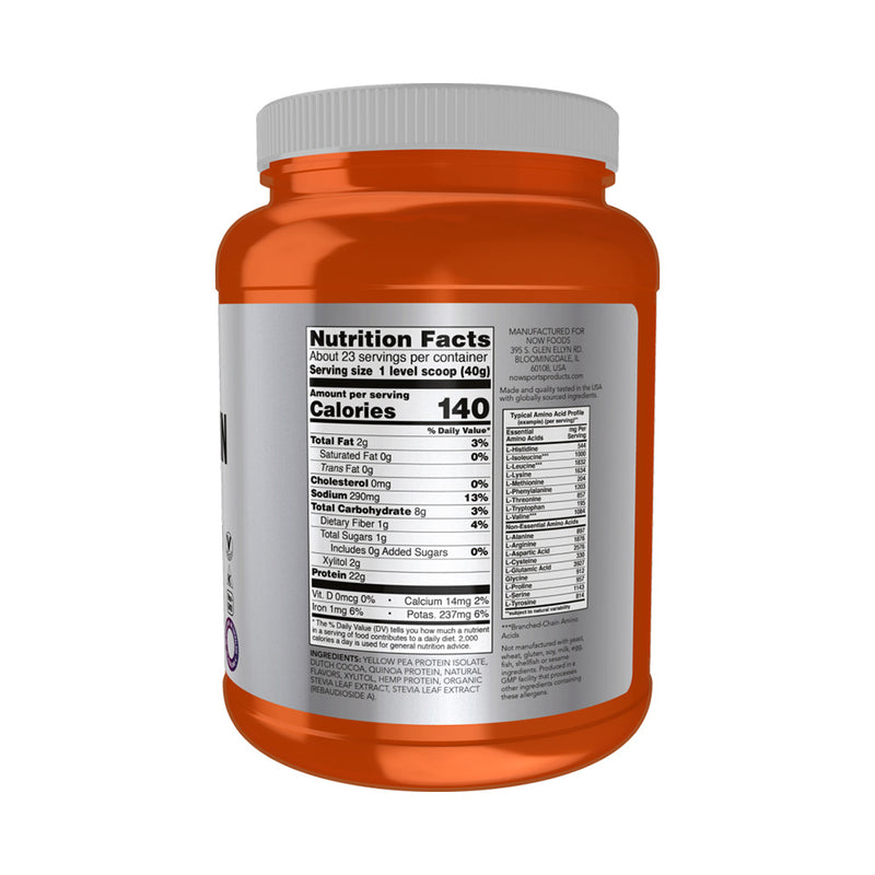 NOW Foods Plant Protein Complex  - 907 grams