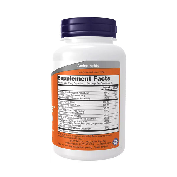 NOW Foods True Focus  - 90 vcaps