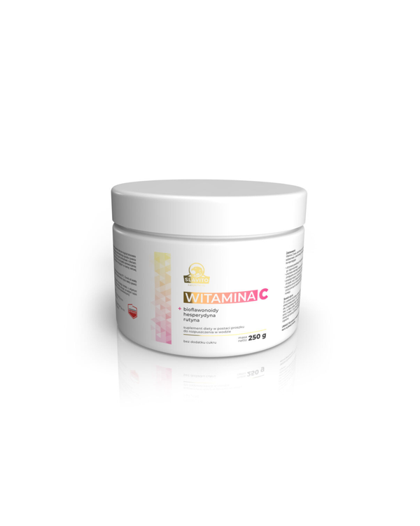Slavito Vitamin C + bioflavonoids | hesperidin | rutin  500 g - recommended by Dr H. Czerniak