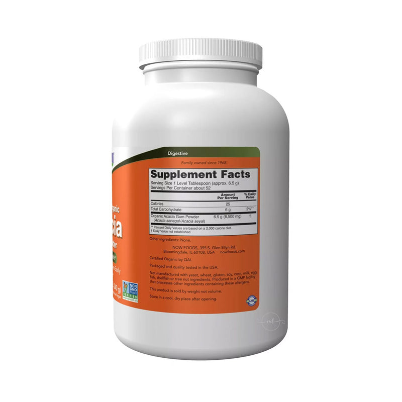 NOW Foods Acacia Pure Powder  - 340 grams