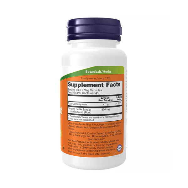 Now Foods Nettle (root) extract 90 vegetarian capsules