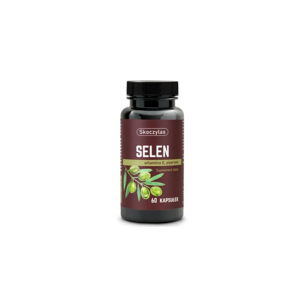 Skoczylas Selenium, vitamin E, piperine, 60 capsules