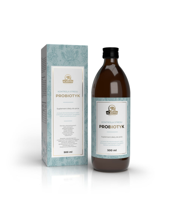 SLAVITO Kontrola Stresu PROBIOTYK - recommended by Dr H. Czerniak