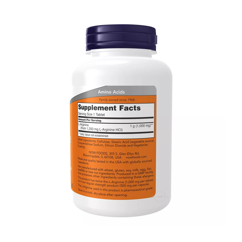 Now Foods L-Arginine 1000 mg / 120 tablets