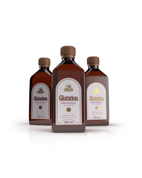 Slavito Reduced Glutathione + Vitamin C 250 ml - recommended by Dr H. Czerniak