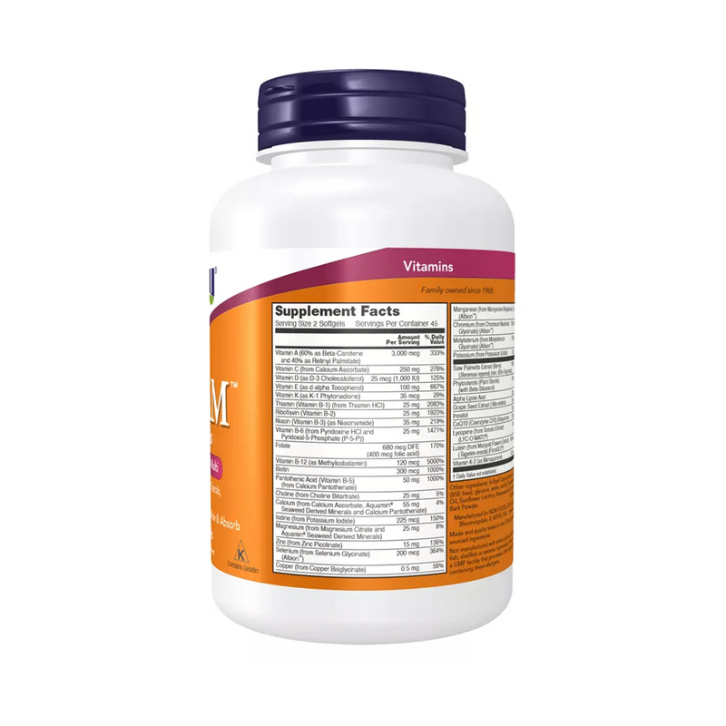 Now Foods ADAM™ – multivitamin for Him 90 gel capsules