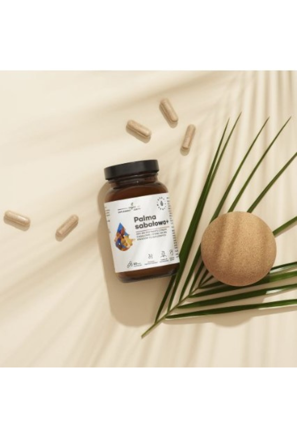 Aura Herbals SAW PALMETTO + MACA Nettle Zinc URINARY TRACT FERTILITY, 60 capsules