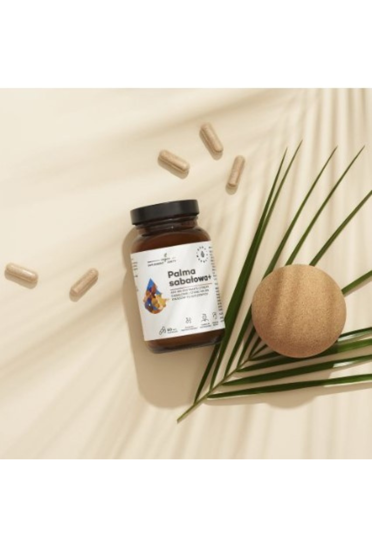 Aura Herbals SAW PALMETTO + MACA Nettle Zinc URINARY TRACT FERTILITY, 60 capsules