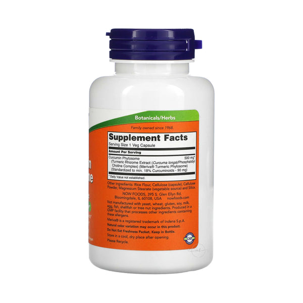 NOW Foods Curcumin Phytosome  - 60 vcaps