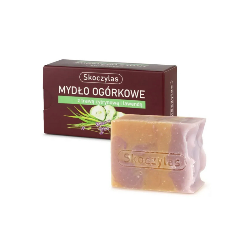 Skoczylas Cucumber soap with lemongrass and lavender - 100 g