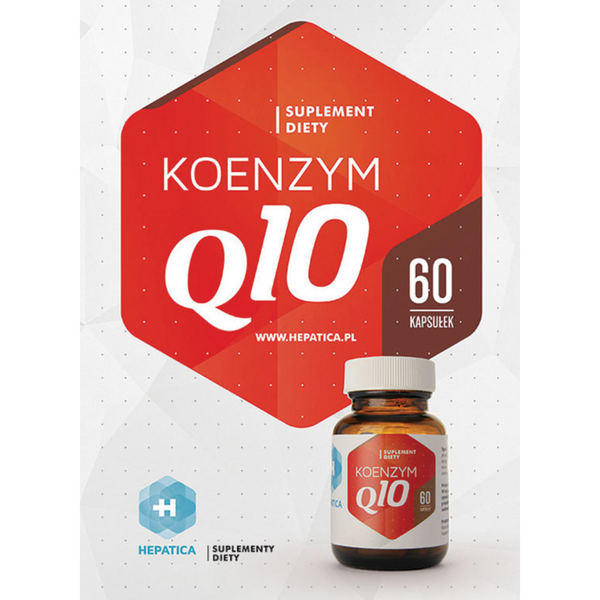 Hepatica Koenzym Q10 (Ubichinon), 60 kapsułek