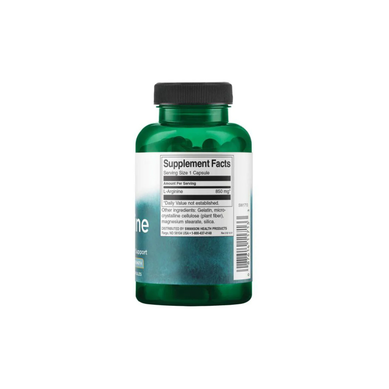 Swanson L-arginine FORTE 850 mg / 90 capsules