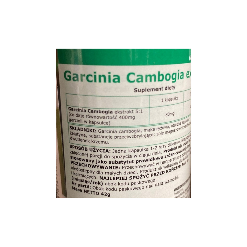 Swanson Garcinia Cambogia extract 80mg, 60 capsules