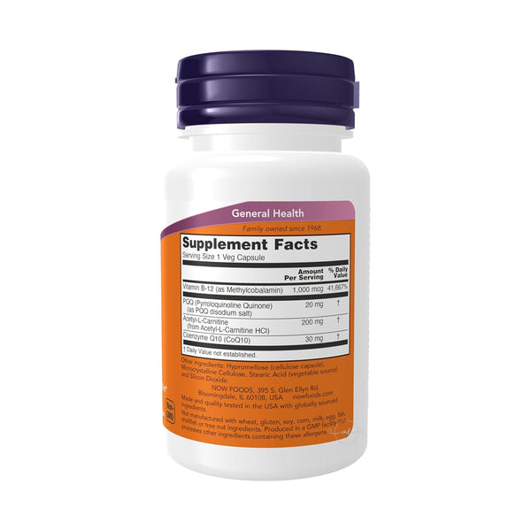 Now Foods PQQ Energy 30 capsules