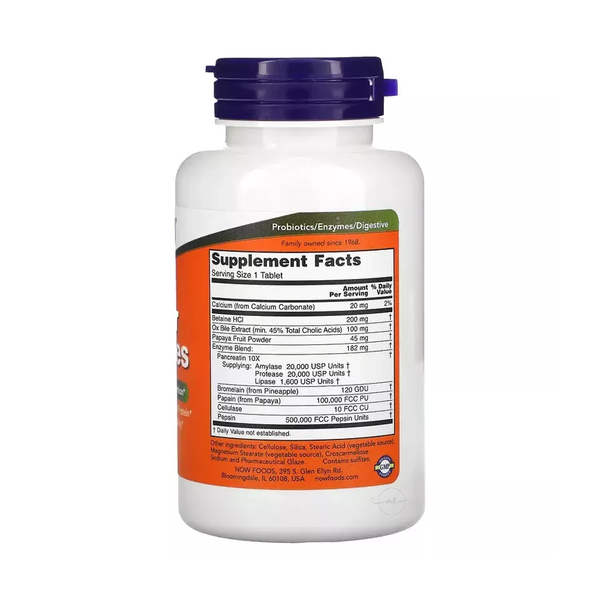 NOW Foods Super Enzymes - Super Enzymes  - 90 caps