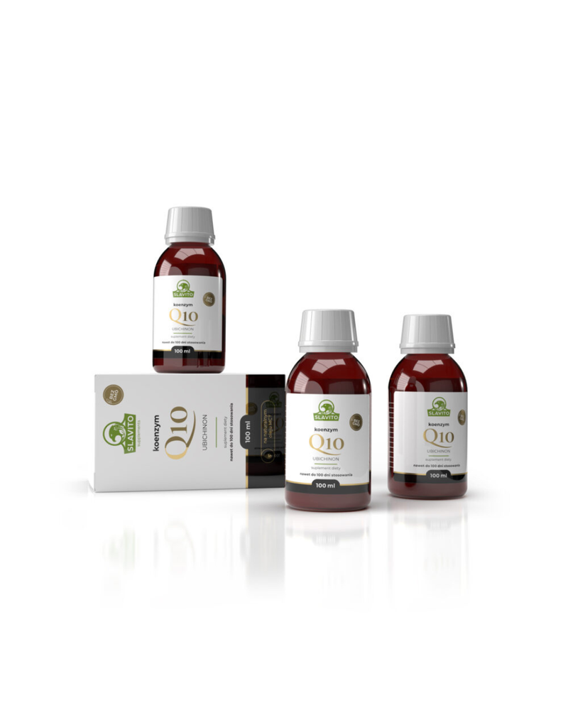 SLAVITO Coenzyme Q10 Ubiquinone, 100 ml - recommended by Dr H. Czerniak