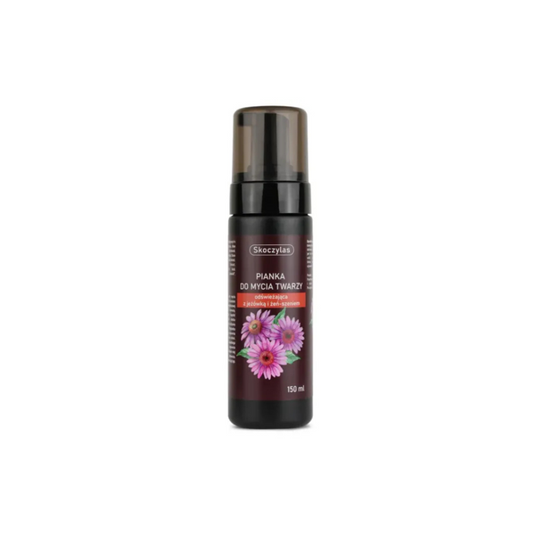 Skoczylas Refreshing face wash foam with echinacea and ginseng - 150 ml