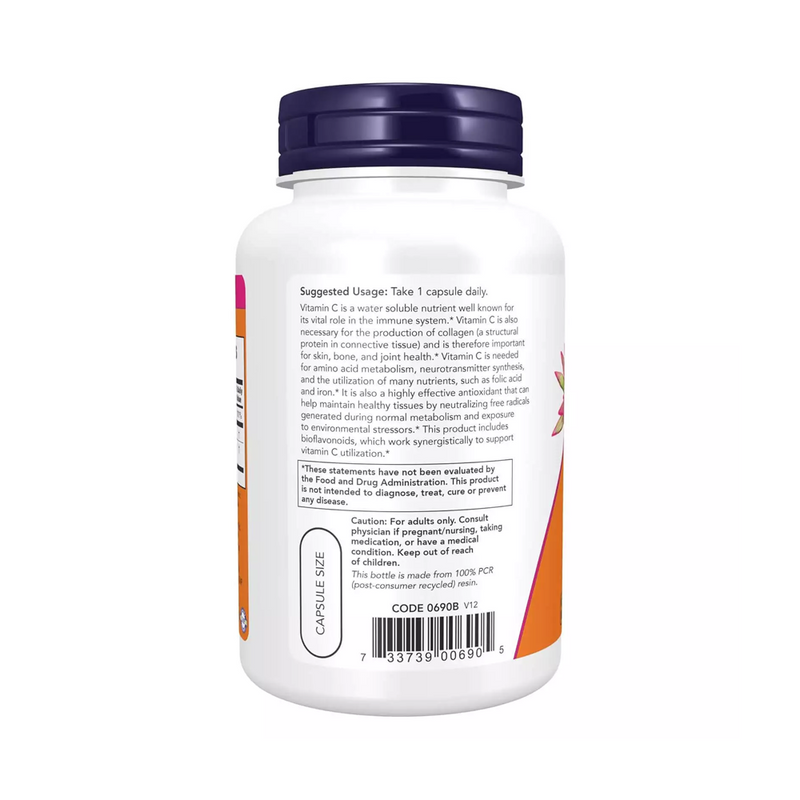 Now Foods VITAMIN C C-1000 - 100 capsules